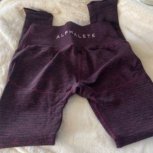 Old school Alphalete leggings!  2017 version size medium!